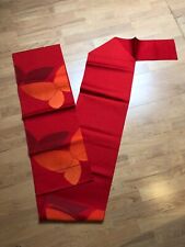 Japanese Silk Red & Orange