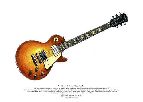 Eric clapton beano guitar - beano,