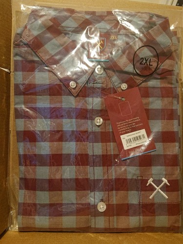 West ham united check gingham - ham,