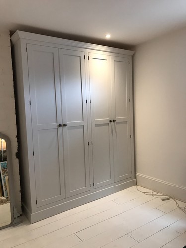 Wardrobe painted shaker - wardrobe,
