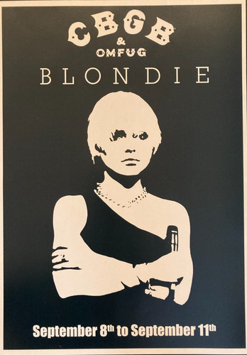 Blondie concert poster - ,