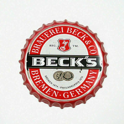 Wall art sign becks - wall,