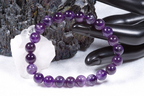 Gemstone bracelet amethyst - gemstone, |