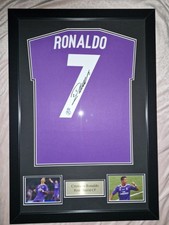 Cristiano Ronaldo Framed and