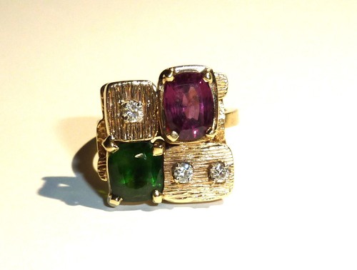 14k vintage gold - gold, ring