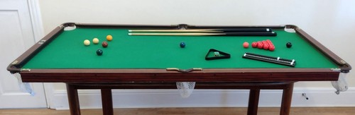 Pot black snooker table - black,