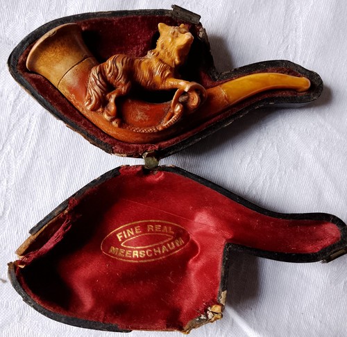 Antique meerschaum pipe - antique, –