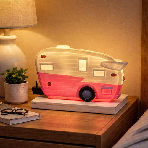 Vintage retro caravan - vintage,