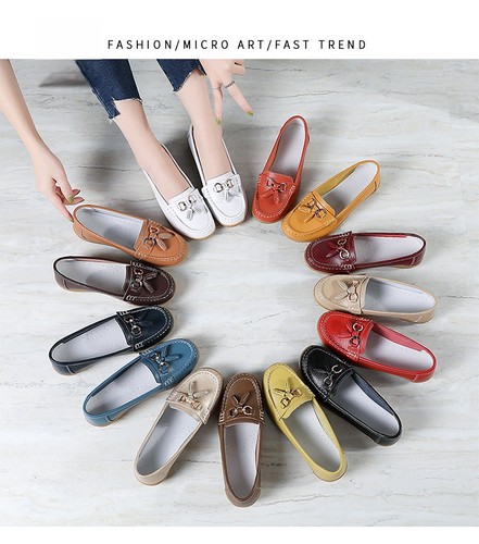 Ladies wedge heel loafers slip - ladies,