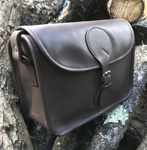 Hand made brown leather - hand,