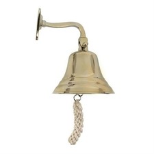 Solid Brass Ship Bell Wall