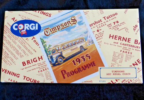 Corgi aec regal - aec, coach