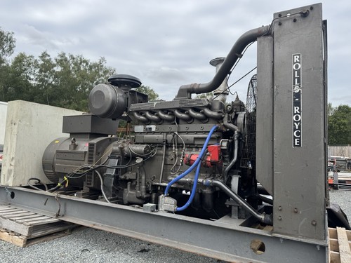 Rolls royce generator - royce, 250kva
