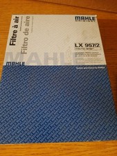 MAHLE LX957/2 Air Filter Fit
