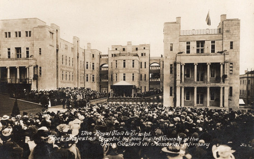 1912 royal visit bristol - gb,