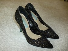 BETSEY JOHNSON BLACK STILETTO