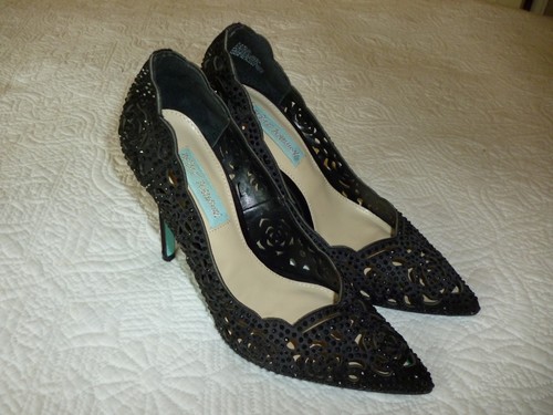 Betsey johnson black stiletto - betsey,