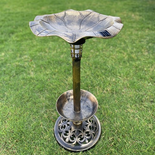 Solar lighted bird - lighted,