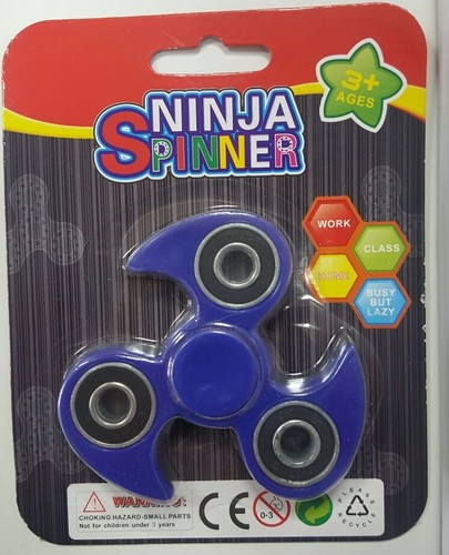 Chrome fidget finger spinner - chrome,