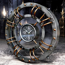 Rustic Industrial Wall Clock