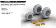 Eduard Brassin 648258 1:48 Lockheed P-38J Lightning wheels with weighted tyre ef