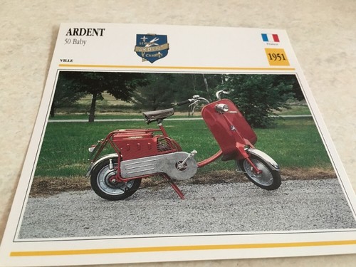 Ardent motorcycle card scooter - motorcycle,
