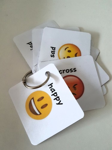 Emotion feeling emoji cards - emotion,