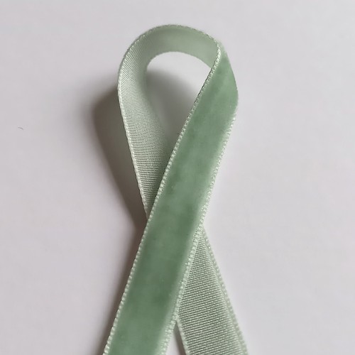 Velvet ribbon 10mm wide single - ribbon,