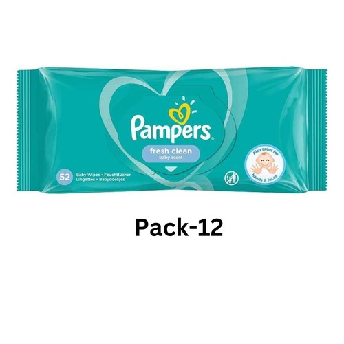 Pampers fresh clean - fresh, wipes