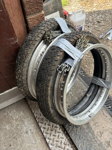 Honda rs125 rims and spokes - rims,