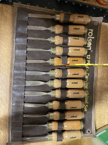 Rolson piece carving chisel - 12,
