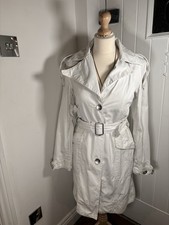 Y2K Miss Sixty White Trench