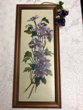 Vintage wood framed 24 cm - 55,