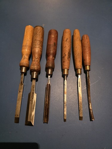Vintage wood chisels - chisels, 6