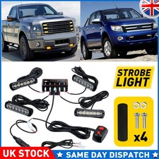 4PCS  Amber Recovery Strobe