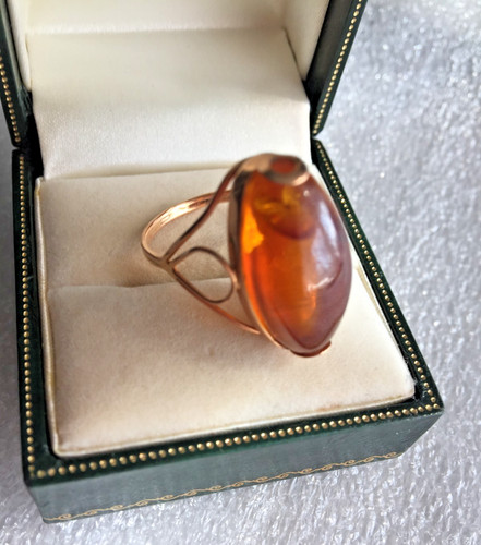 Rings gold 14k vintage soviet - rings,