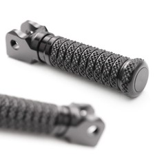 For Honda CBR600 F2/F3 93-97 96 95 94 Anti-slip Front Foot Pegs POLE Black