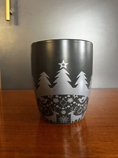 Starbucks 2013 Grey Christmas Themed Mug • Good Condition• 