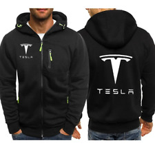 Men Hoodie Tesla Car Logo