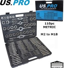 US PRO Tools 110pc Metric Tap