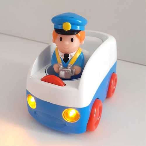 Elc bus driver working - bus,