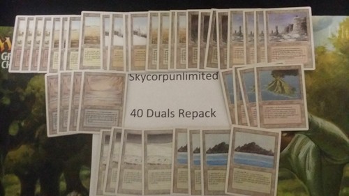 Mtg revised dual lands read - mtg,