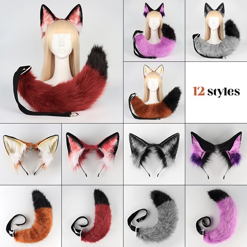 Fluffy fox ear - fluffy, headband