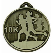 Running medal half marathon - half,