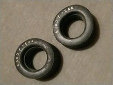 Vintage Kyosho Dash rear tyres very rare 1/8 scale goodyear