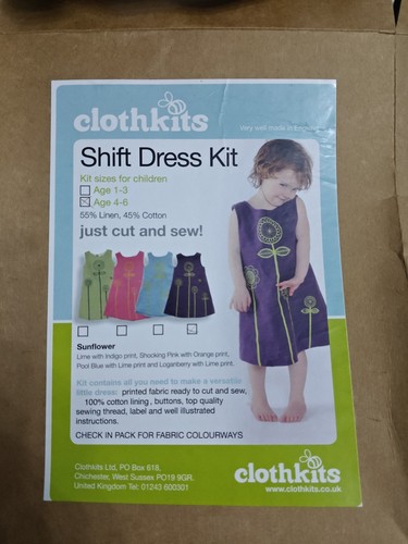 Clothkits shift dress kit - dress,