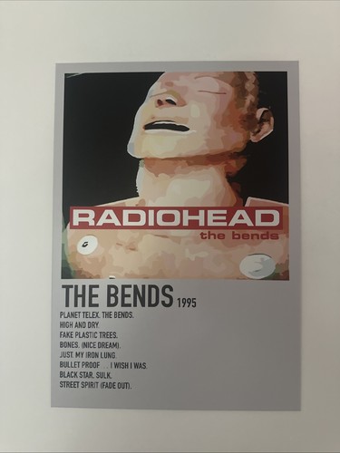Radiohead the bends - the, displate