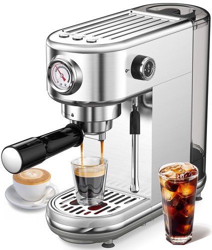 Espresso machine with milk - machine,