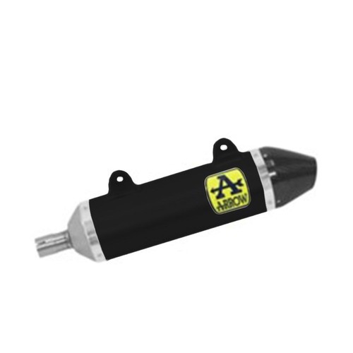 Exhaust arrow alum black - exhaust,