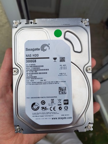 Seagate nas hdd - seagate, 3tb